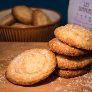 Bolachas de Coco e Limão Low FODMAP | mygutfeeling.eu/pt #semgluten #vegan