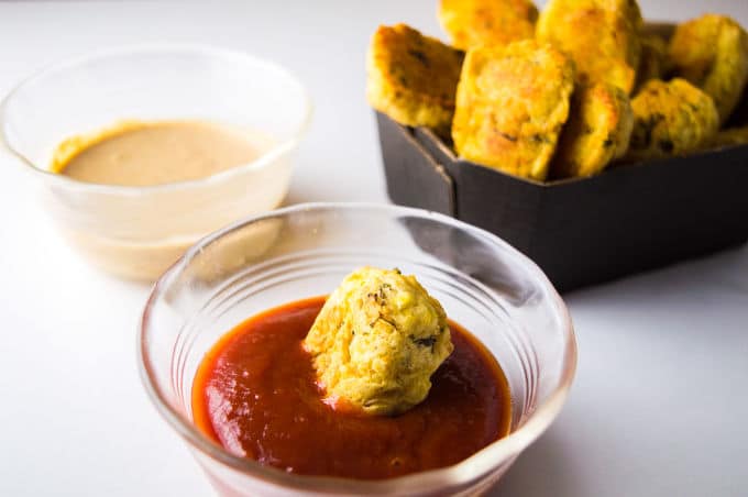 Baked Falafel Tater Tots #vegan #lowfodmap #glutenfree